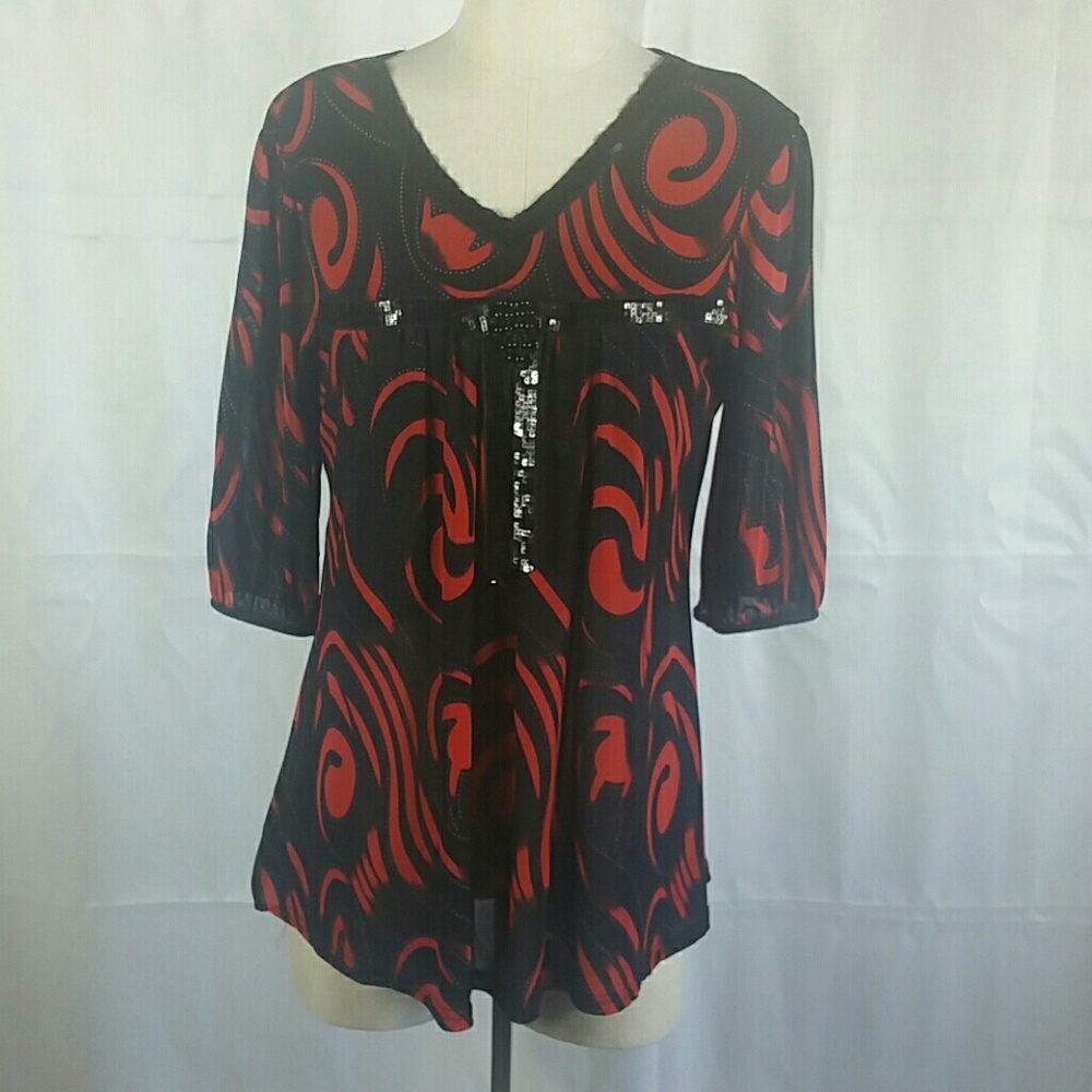 Karena Yahogn Red and black to